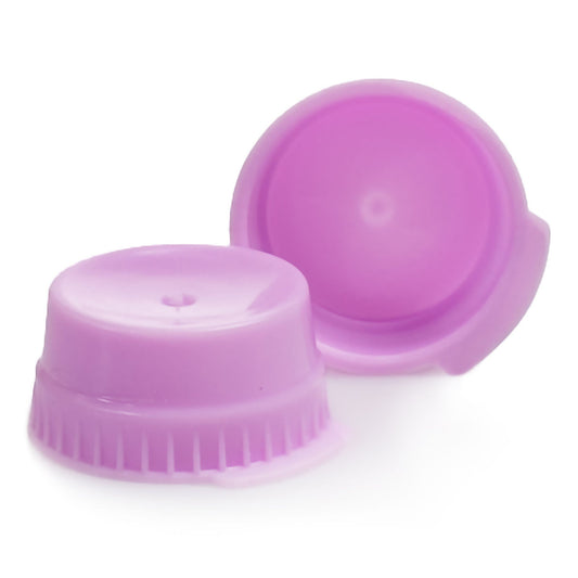McKesson Snap Cap Closure, Lavender, Polyethylene, for use with 16mm Tubes, 1000/BG