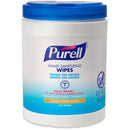 Purell® Hand Sanitizing Wipes, 0.13% Strength Benzalkonium Chloride, Canister, 1/CN