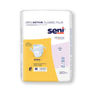 SENI® ACTIVE CLASSIC PLUS MODERATE ABSORBENT UNDERWEAR, MEDIUM, SOLD AS 80/CASE TZMO S-ME20-AC2