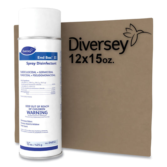End Bac® Ii Surface Disinfectant, 12/Cs