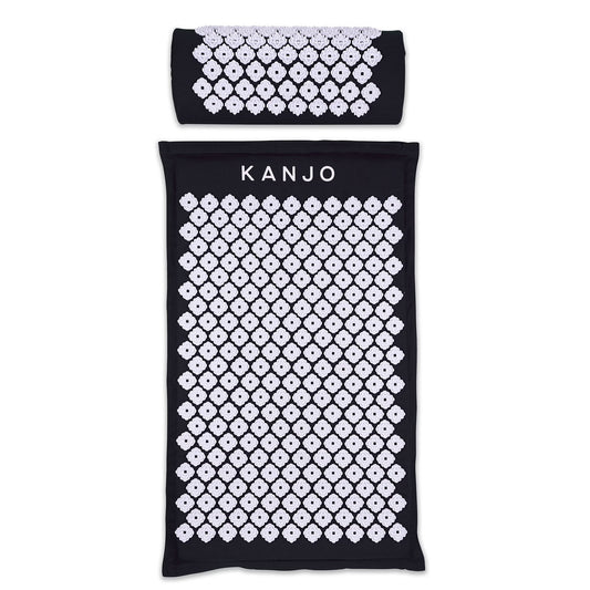 Kanjo Memory Foam Acupressure Mat Set, Black, 8/CS