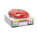 CanDo® Low Powder Exercise Resistance Tubing, Red, 100', Light Resistance, 1/EA