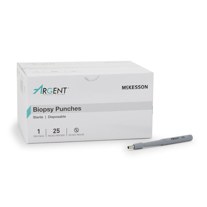 MCKESSON ARGENT™ DISPOSABLE BIOPSY PUNCHES, 3.0 MM, SOLD AS 25/BOX MCKESSON 16-1311