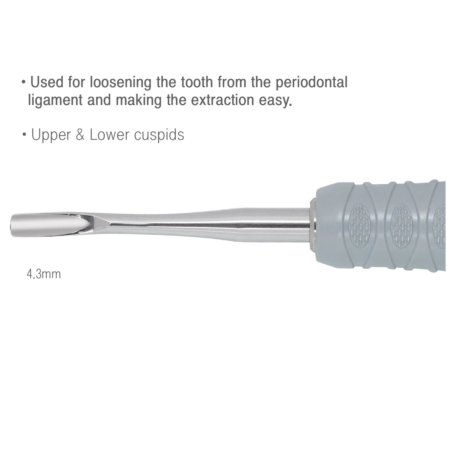 4.3mm Osung EL32F Dental Elevator Premium - Osung USA