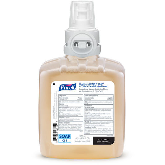 Purell® Healthy Soap® Antimicrobial Soap, 1,200 Ml Dispenser Refill Bottle, 2/Cs