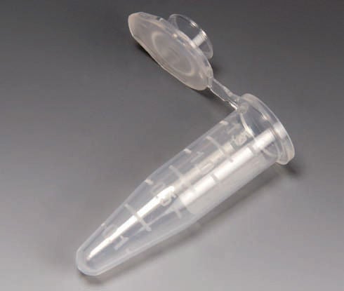 TUBE, MICROCENTRIFUGE GRAD SNAP CAP NAT 1.5ML (500/BG) GLSC, 500/BG