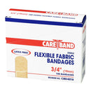 Careband™ Tan Fabric Adhesive Strip, 3/4 x 3 Inch, 1200/CS