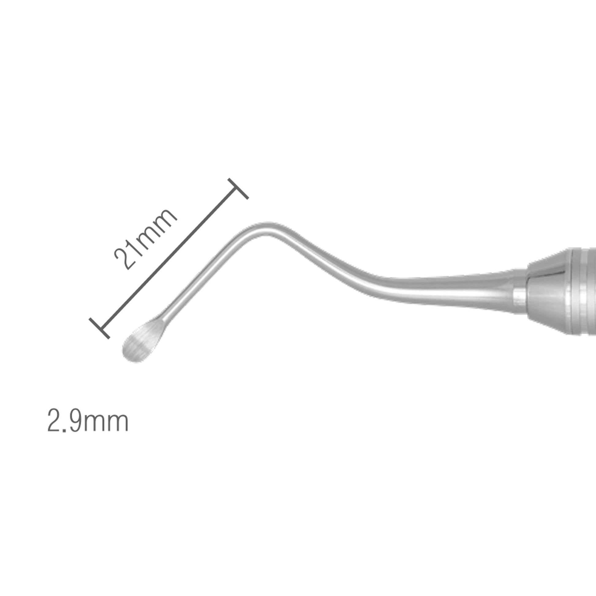 Osung #86 Lucas Curved Dental Surgical Curette 2.9mm -URCL86 - Osung USA