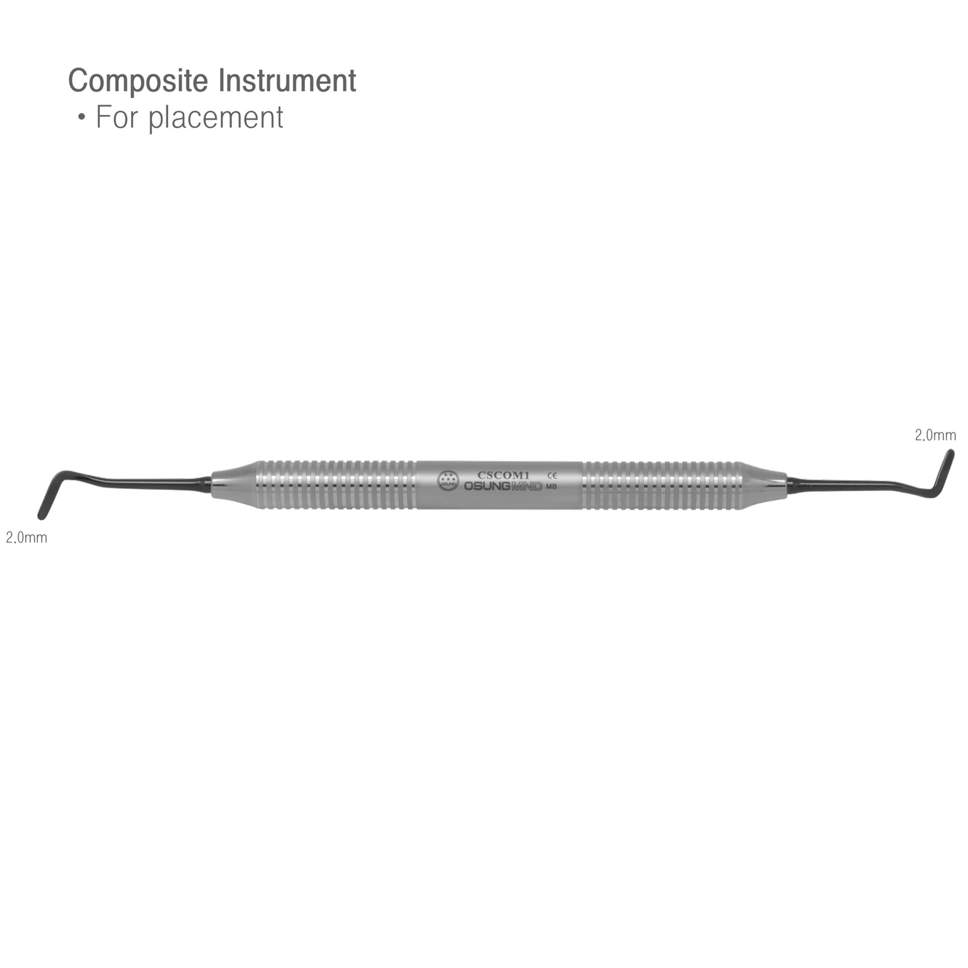 Osung #1 Titanium coated Composite Placement Instrument -CSCOM1 - Osung USA