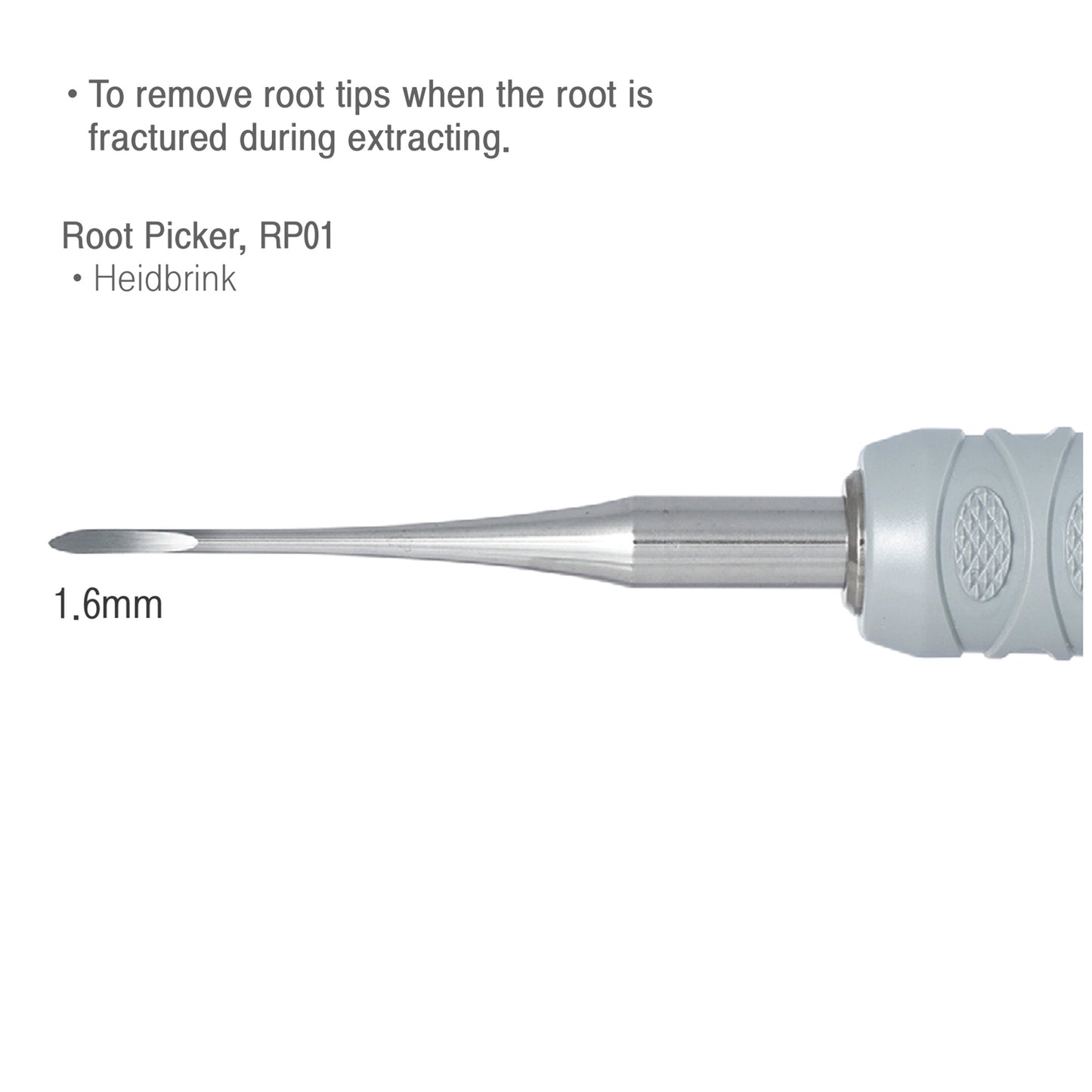 1.6mm Osung Heidbrink Dental Root Pick ERP1 Premium - Osung USA