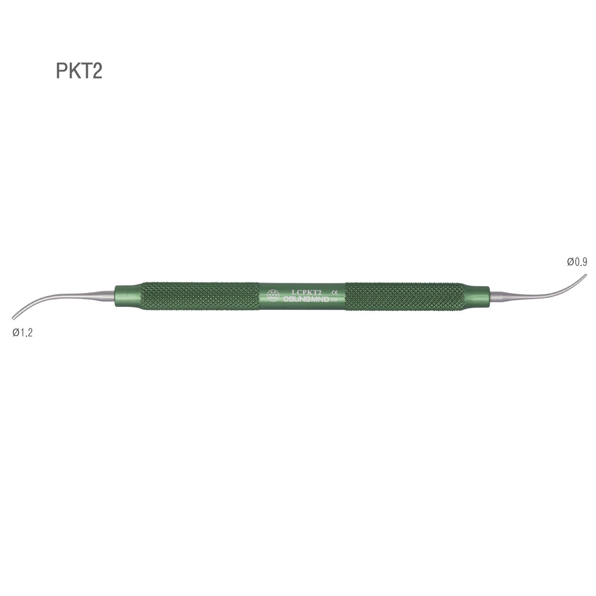Osung #2 P.K. Thomas Waxing Instrument Green -LCPKT2 - Osung USA