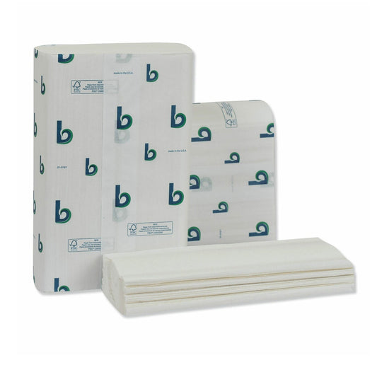 Boardwalk® Multi-Fold Paper Towel, 250 Sheets per Pack, 4000/CS