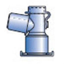 PNEUPAC™ PEEP-KEEP™ ADAPTER, SOLD AS 50/BOX ICU 525150