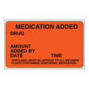 Shamrock Anesthesia Pre-Printed Label, 2.5 x 1.5 Inch, 1/RL