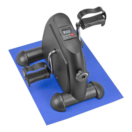 DMI® Mini Exercise Bike Fitness Mini Cycle with Mat, 1/EA
