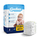 Comfees Premium Diapers, Unisex, Baby, Tab Closure, Size 2, 168/CS