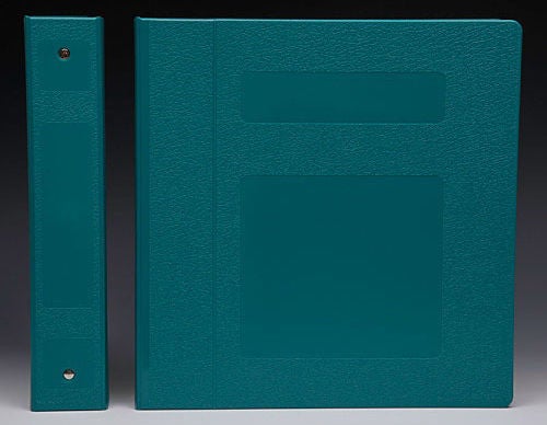 Binder, Side-Open 3Ring Teal 2", 1/Ea