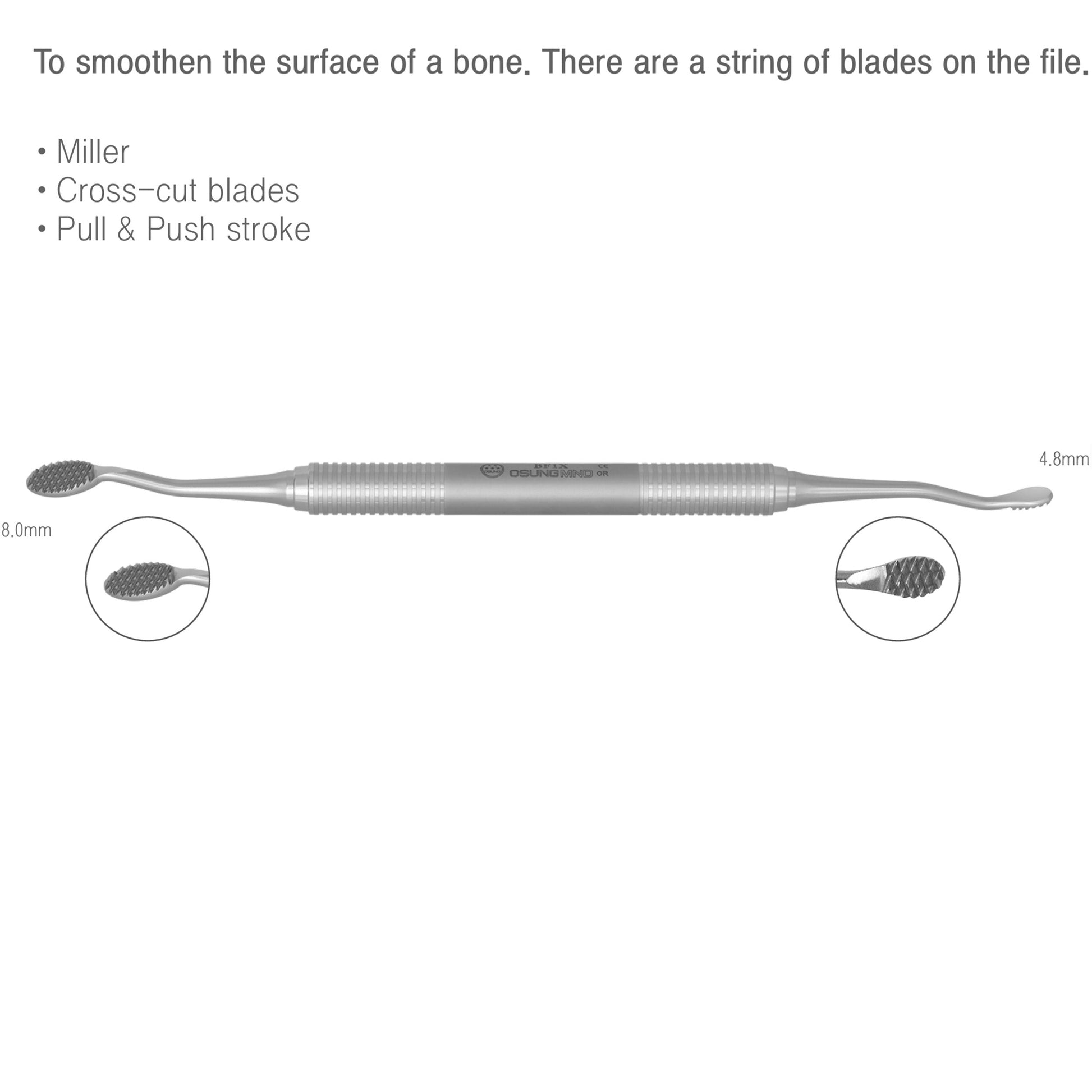 Osung Dental Bone File Cross Cut Blades -BF1X - Osung USA