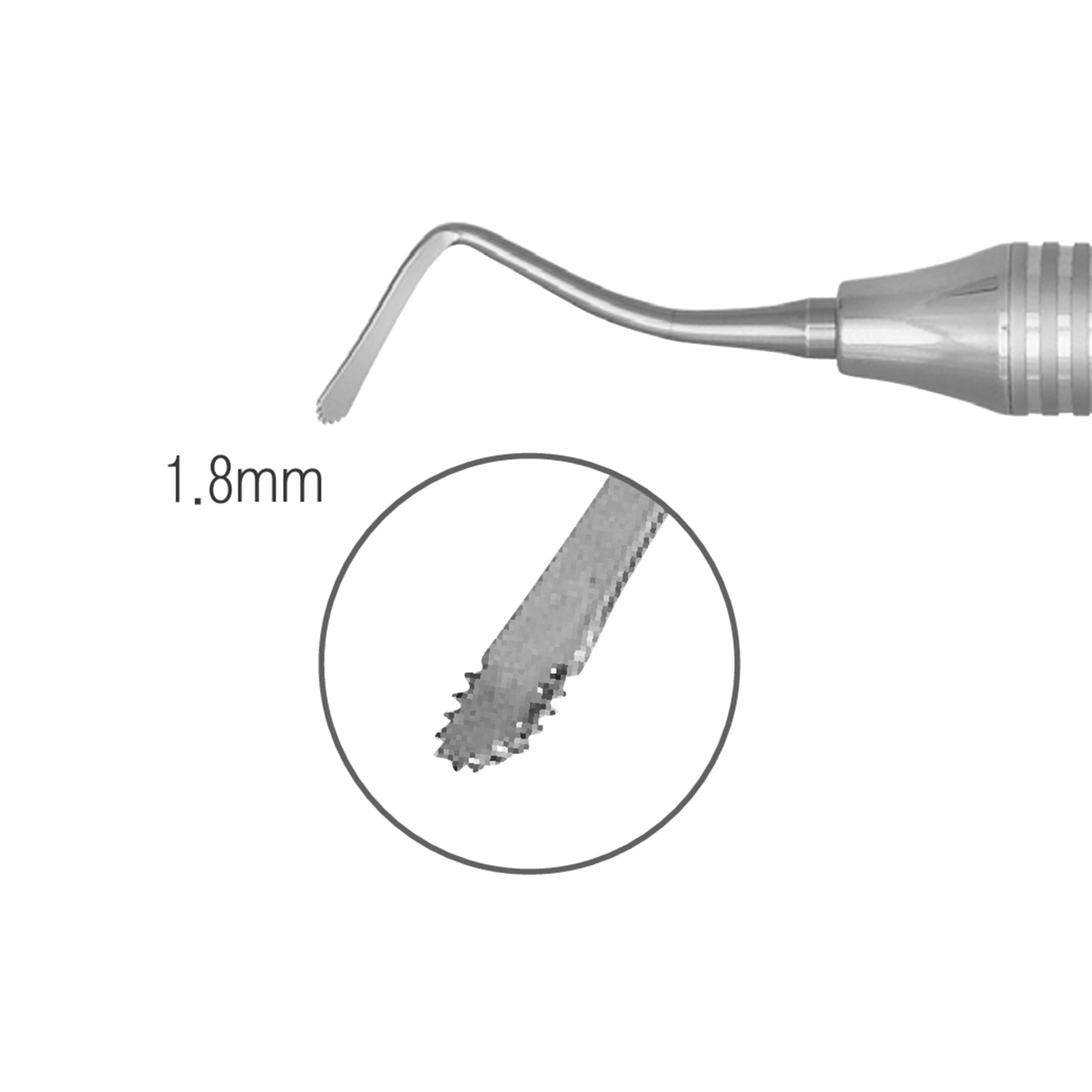 Osung 1.8mm Dental Gingival Cord Packer Serrated Premium -GCP113 - Osung USA