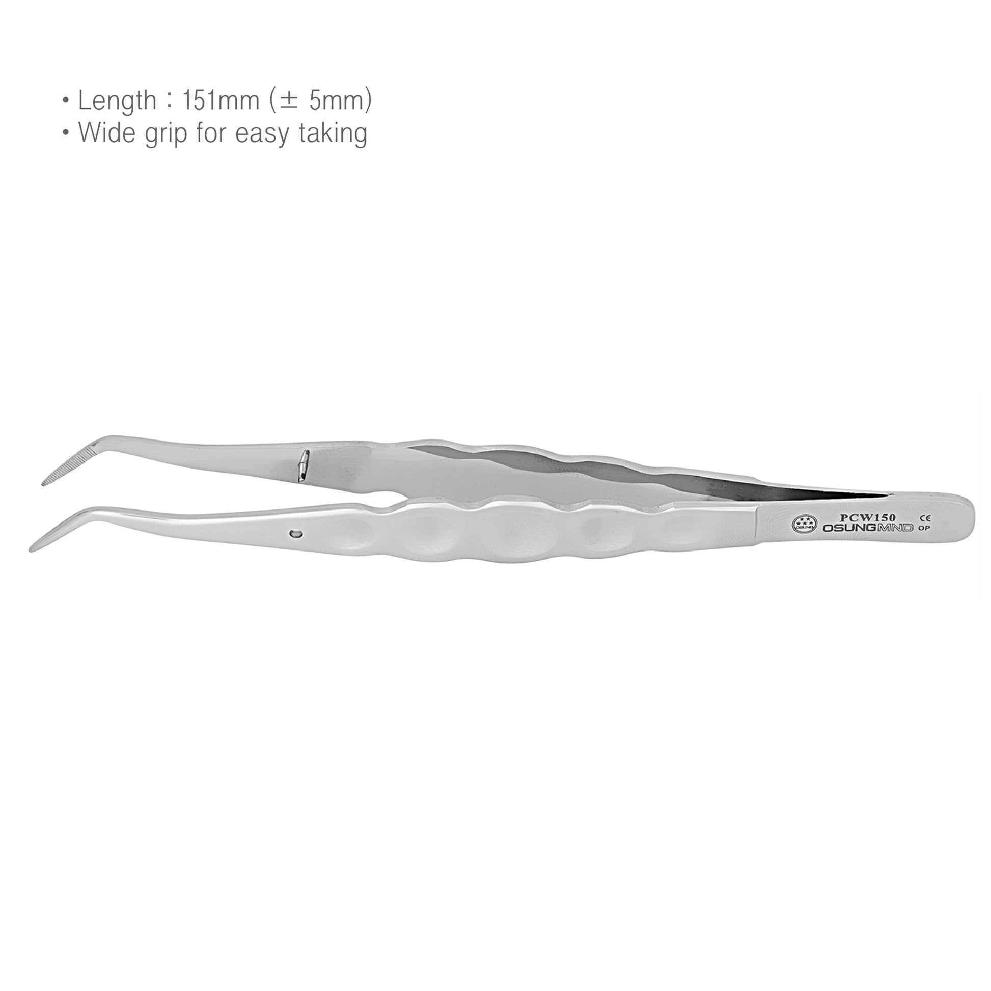 Osung Wide Tweezer Plier 5.9" length Premium -PCW150 - Osung USA