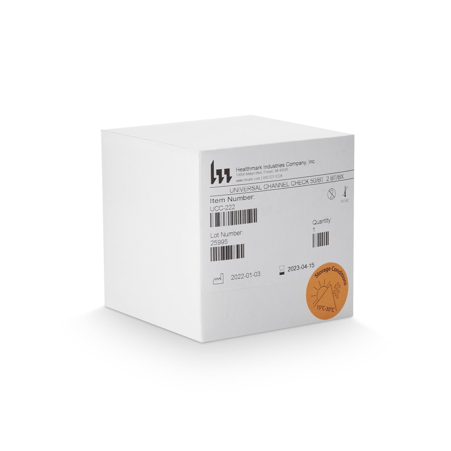 ChannelCheck™ Cleaning Verification Reprocessing Validation Test Kit 2/BOX -UCC-222