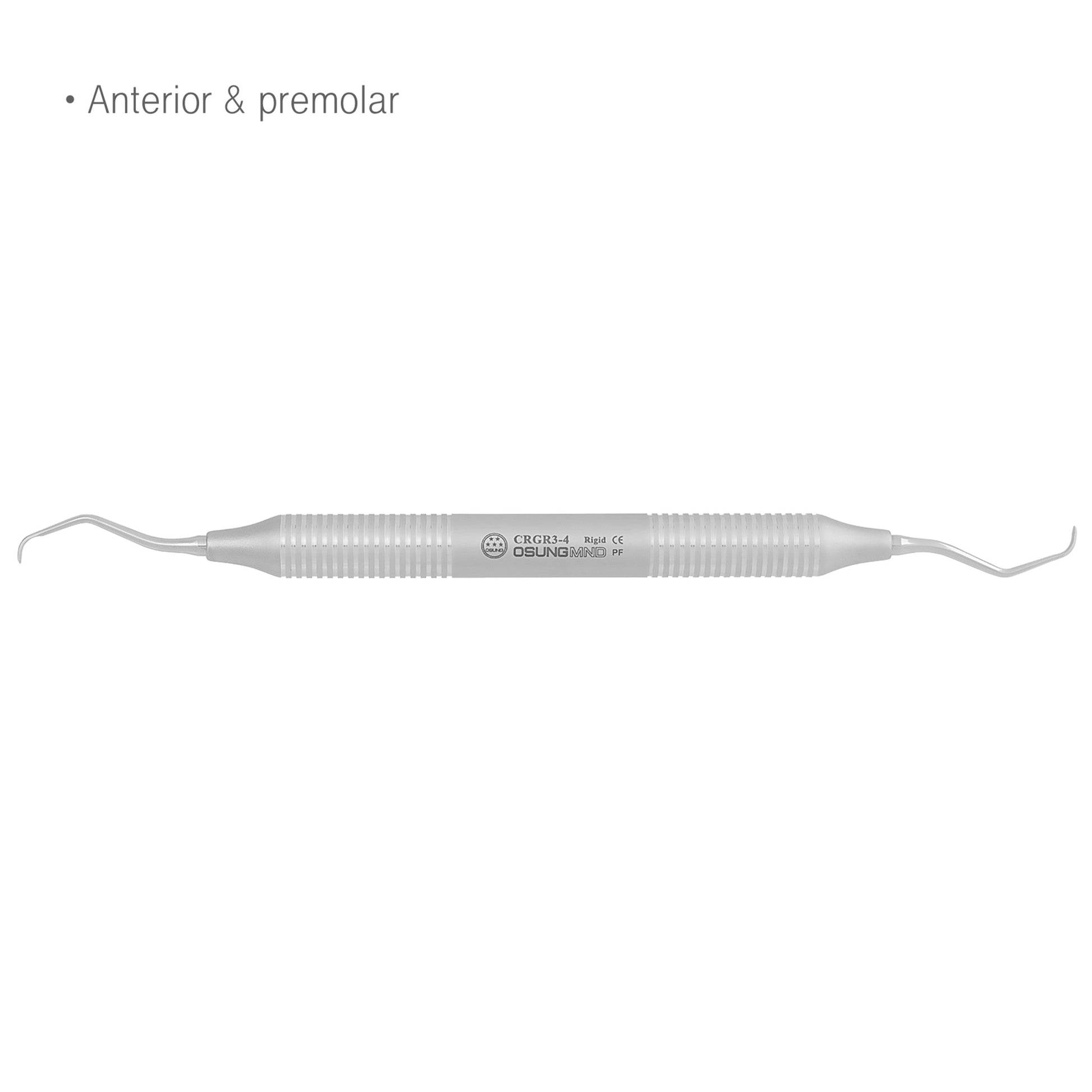 Osung 3/4 Dental Anterior & premolar Gracey Curette Rigid -CRGR3-4 - Osung USA