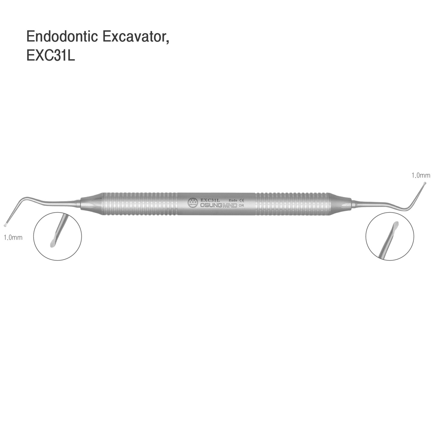 Osung 31L Dental Endodontic Excavator Premium -EXC31L - Osung USA