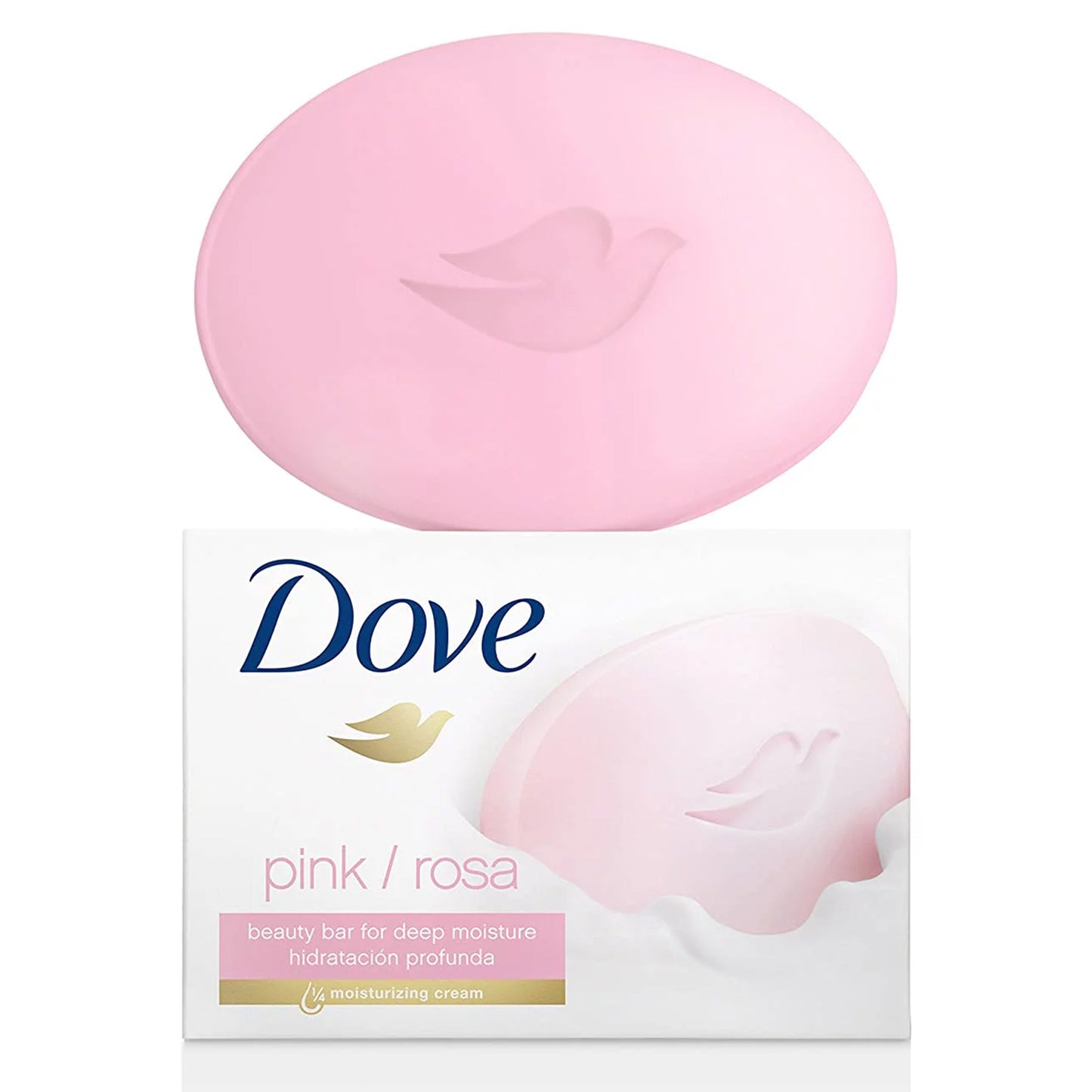 DOVE, BAR PNK 7.5OZ (2/PK)