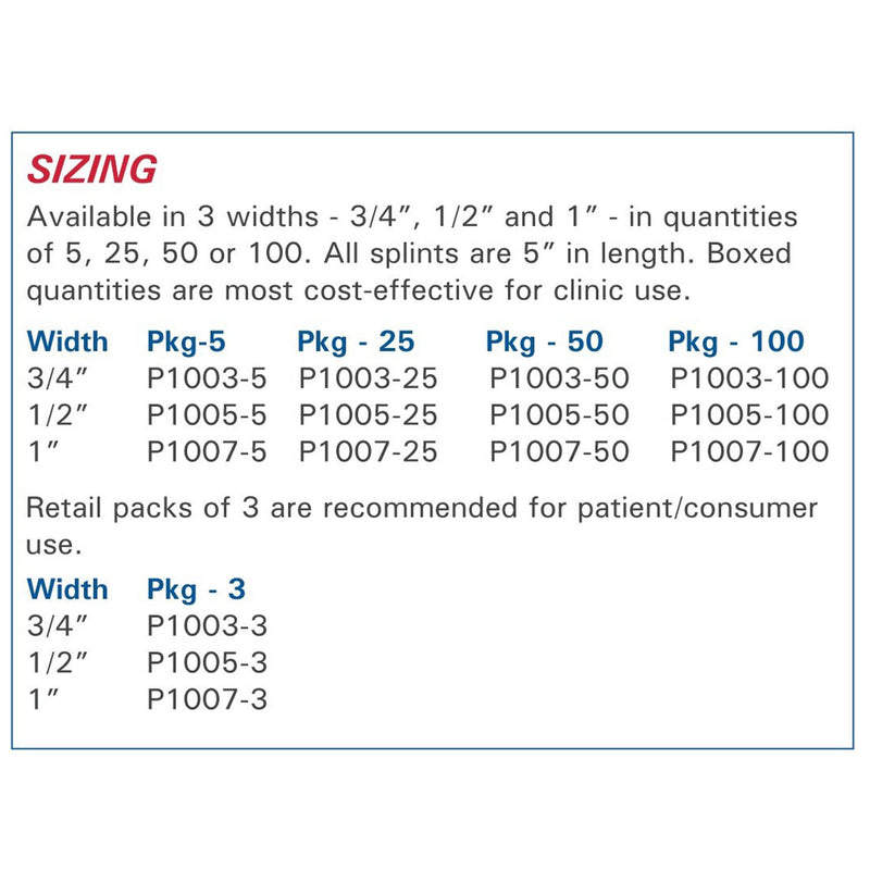 3pp® Buddy Loops® Finger Wrap Splint, 5-Inch Length