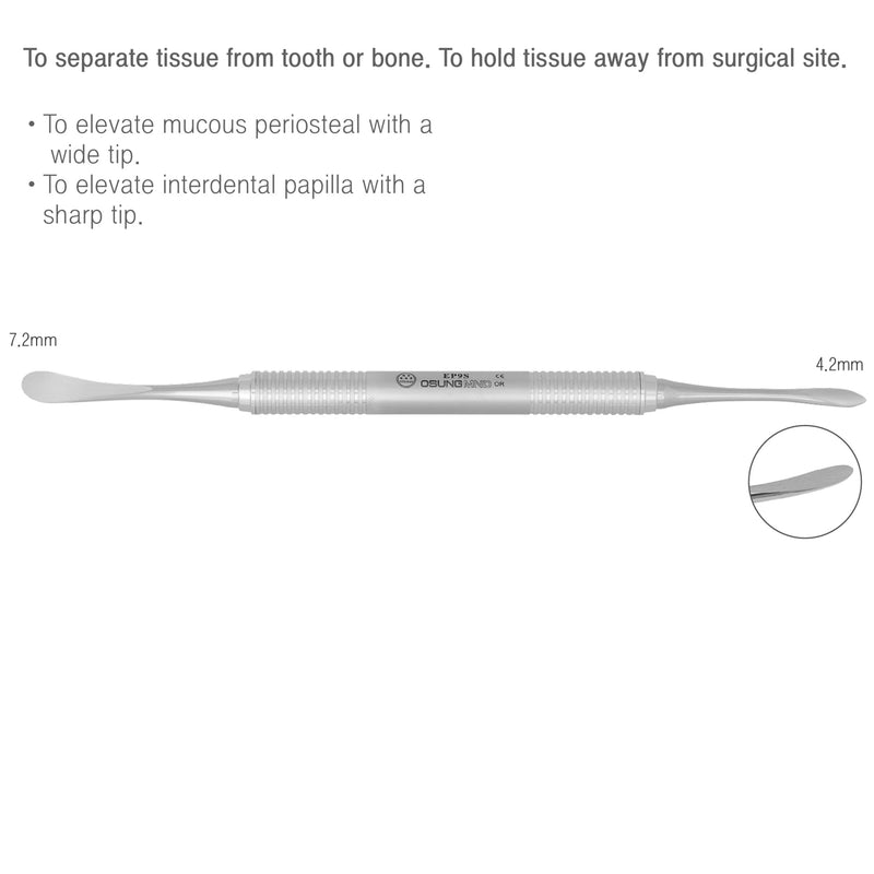 Osung 9S Periosteal Elevator 7.2mm / 4.2mm -EP9S - Osung USA