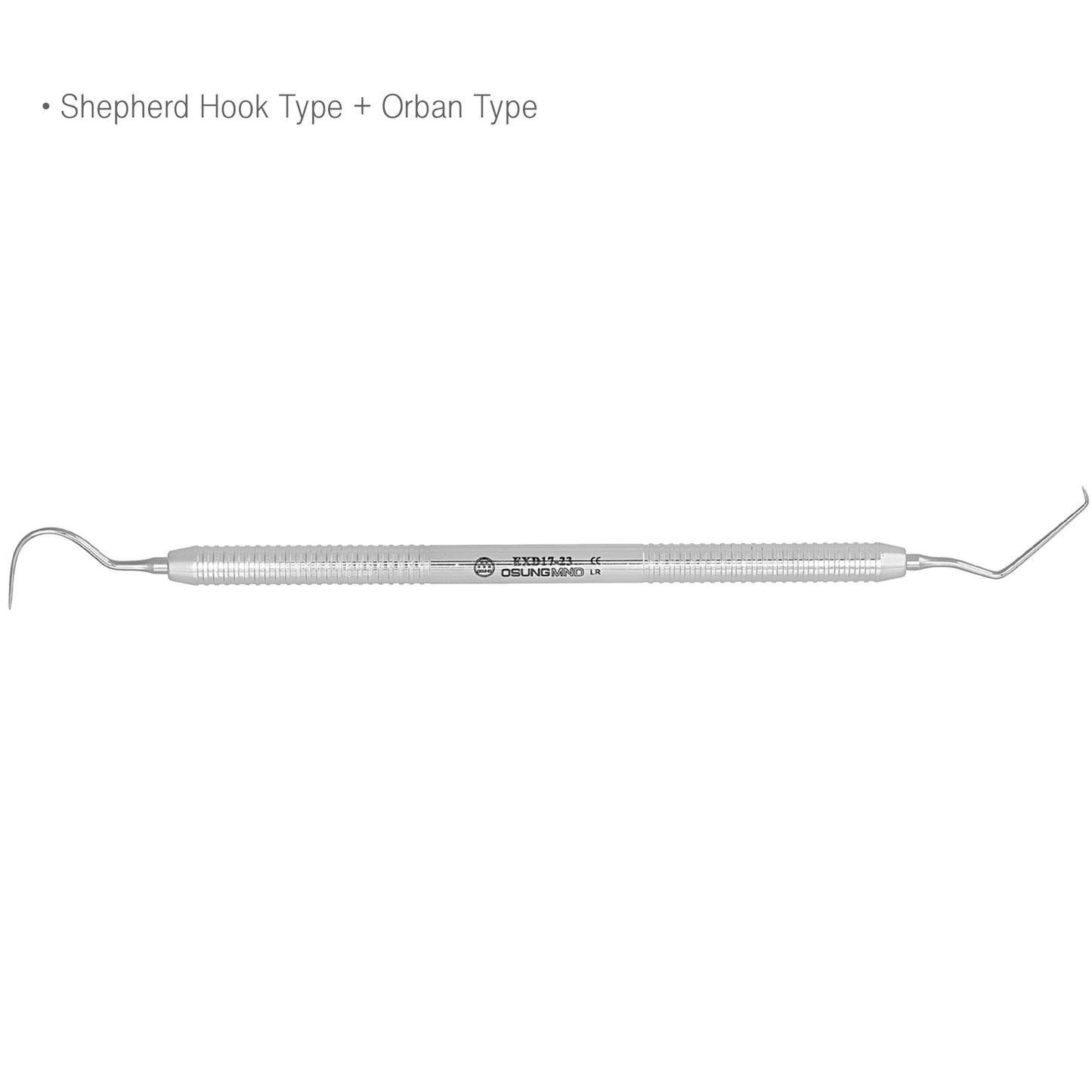 Osung 17/23 Shepherd Hook + Orban Type Dental Explorer Premium -EXD17-23 - Osung USA