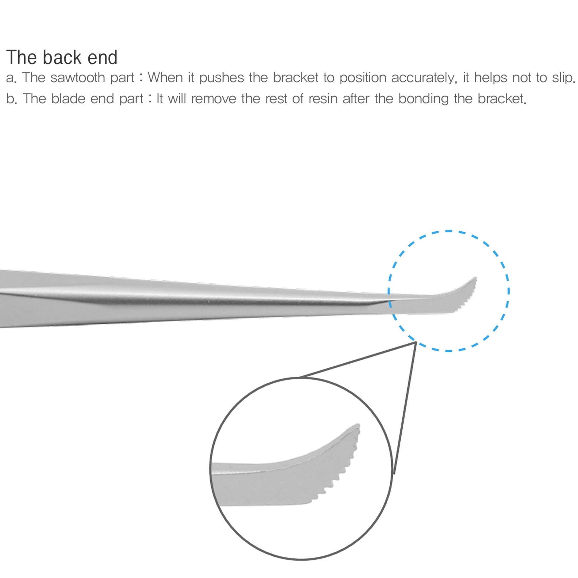 Osung Bracket Placing tweezer Premium -ORT160 - Osung USA