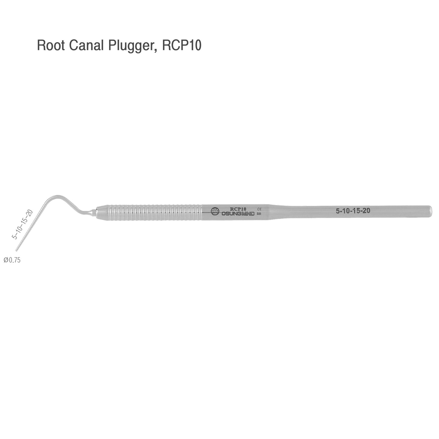 Osung #10 Dental Root Canal Plugger Premium -RCP10 - Osung USA