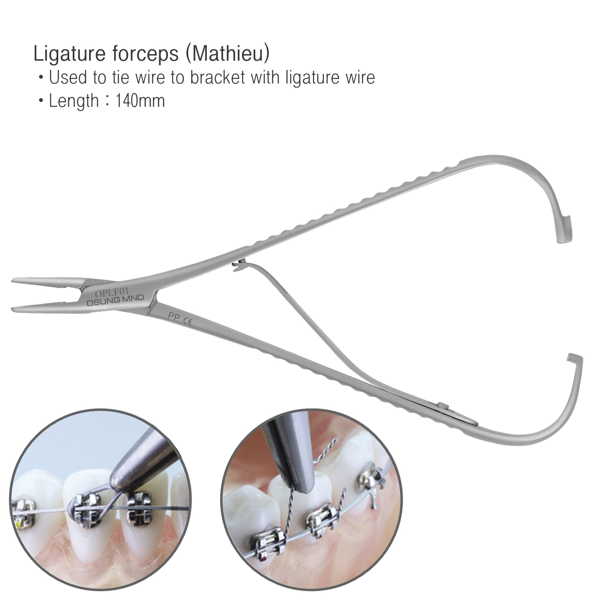 Osung Ligature Forceps 5.5 Inch -OPLF01 - Osung USA