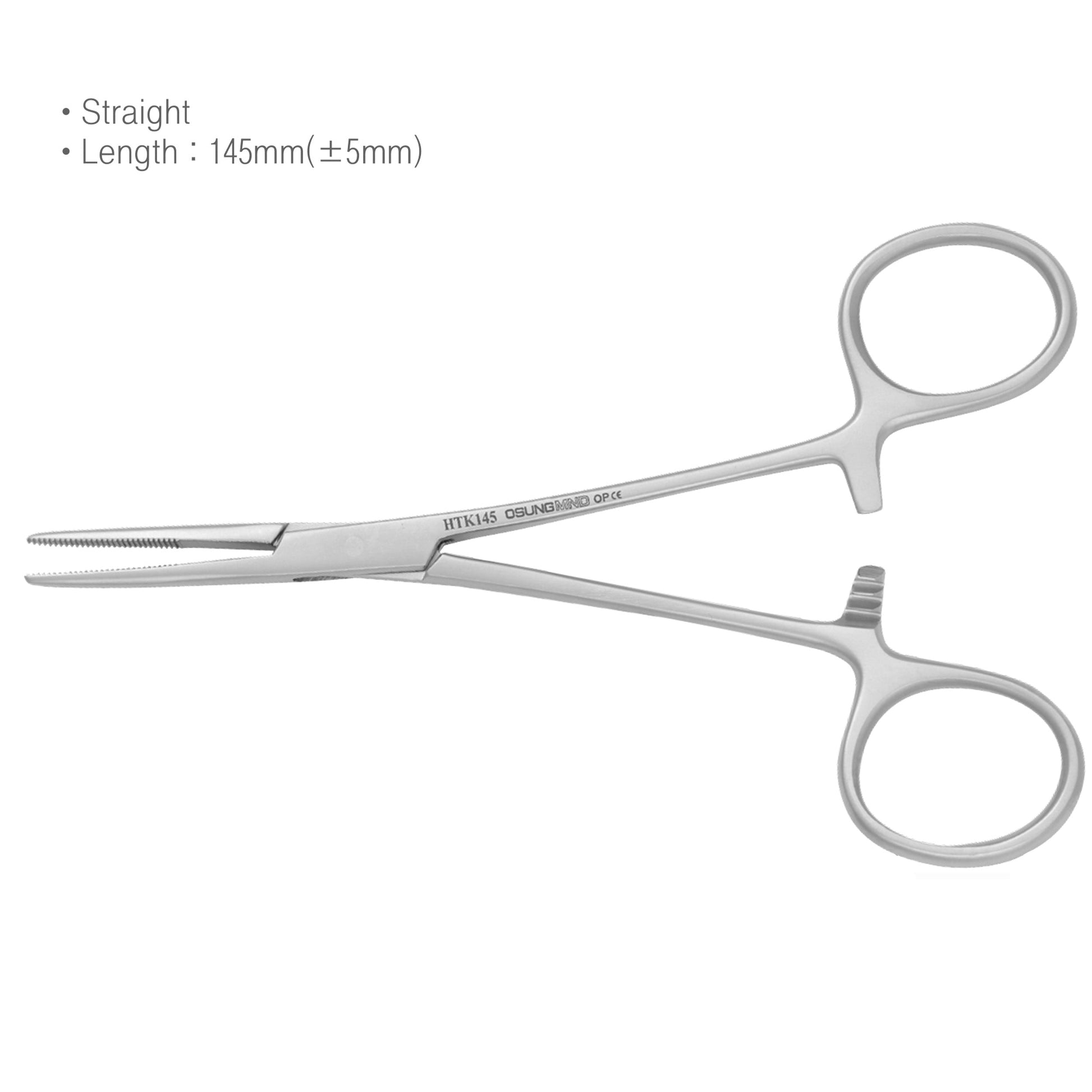 Osung 5.7" Kelly Hemostat Straight Premium -HTK145 - Osung USA