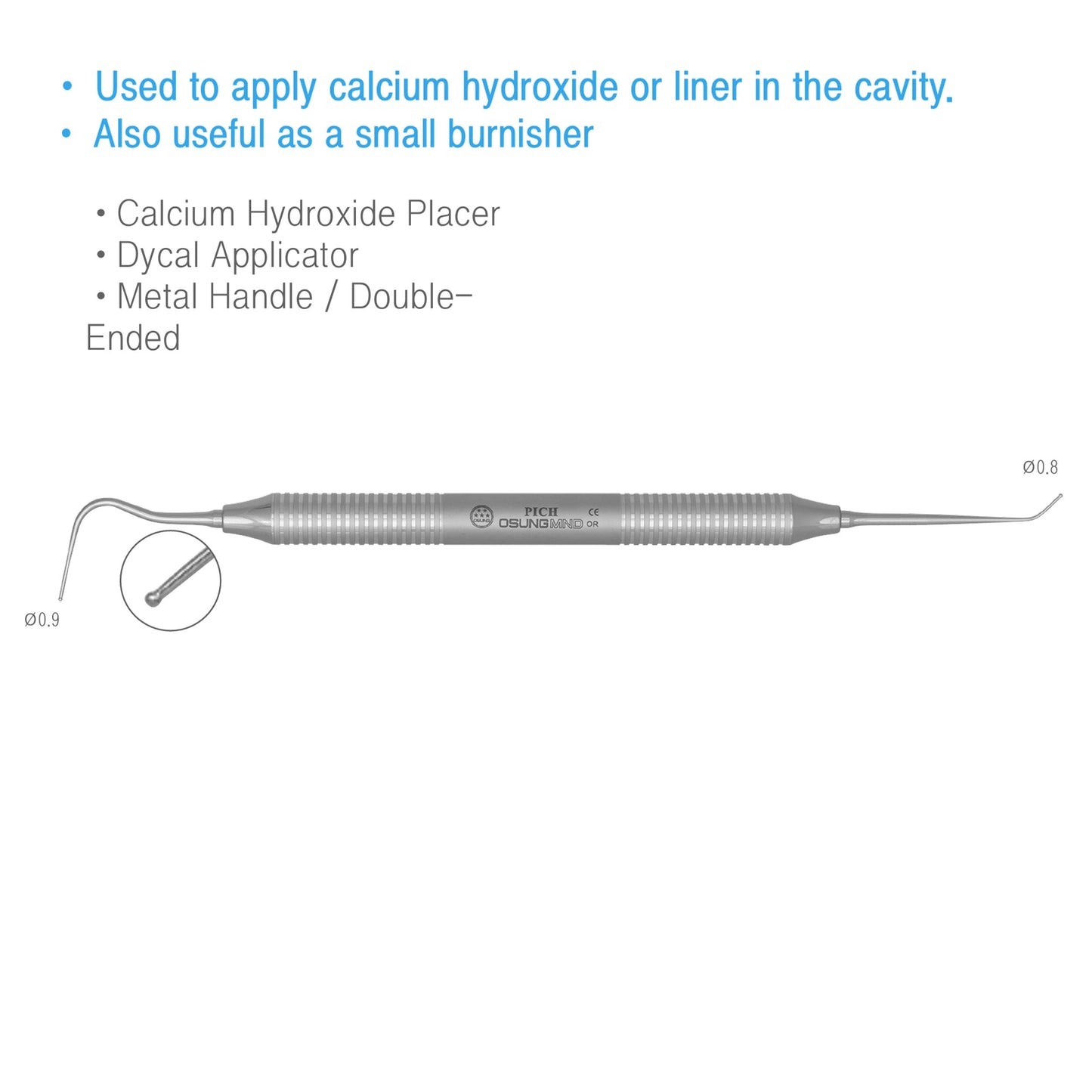 Osung Dycal Applicator Dental Instrument Premium -PICH - Osung USA