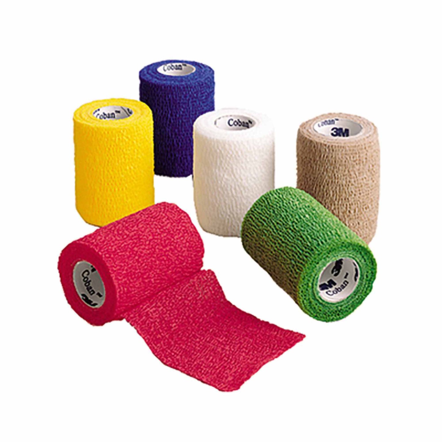 3M™ Coban™ Self-adherent Closure Cohesive Bandage, 4 Inch x 5 Yard 1/EACH -1584B