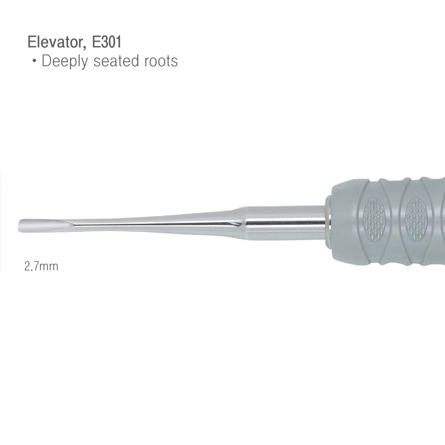 2.7mm Osung 301 Dental Elevator Premium -E301 - Osung USA