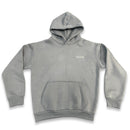 THRYV Heavyweight Organic Cotton Grey Hoodie.