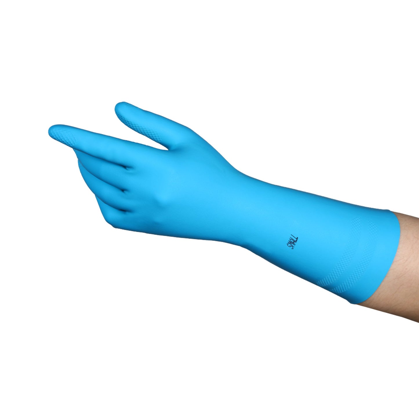 Ansell Latex/Nitrile Utility Glove, Small, Blue 12/DOZEN -5789015