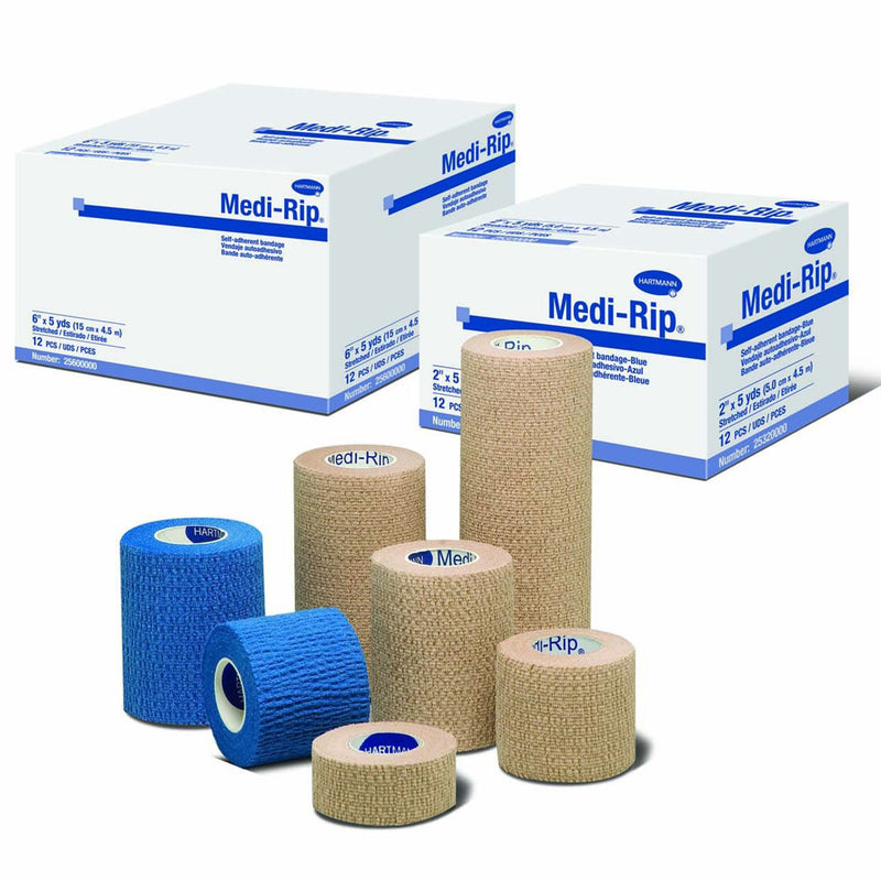 Medi-Rip® Self-adherent Closure Cohesive Bandage, 2 Inch x 5 Yard