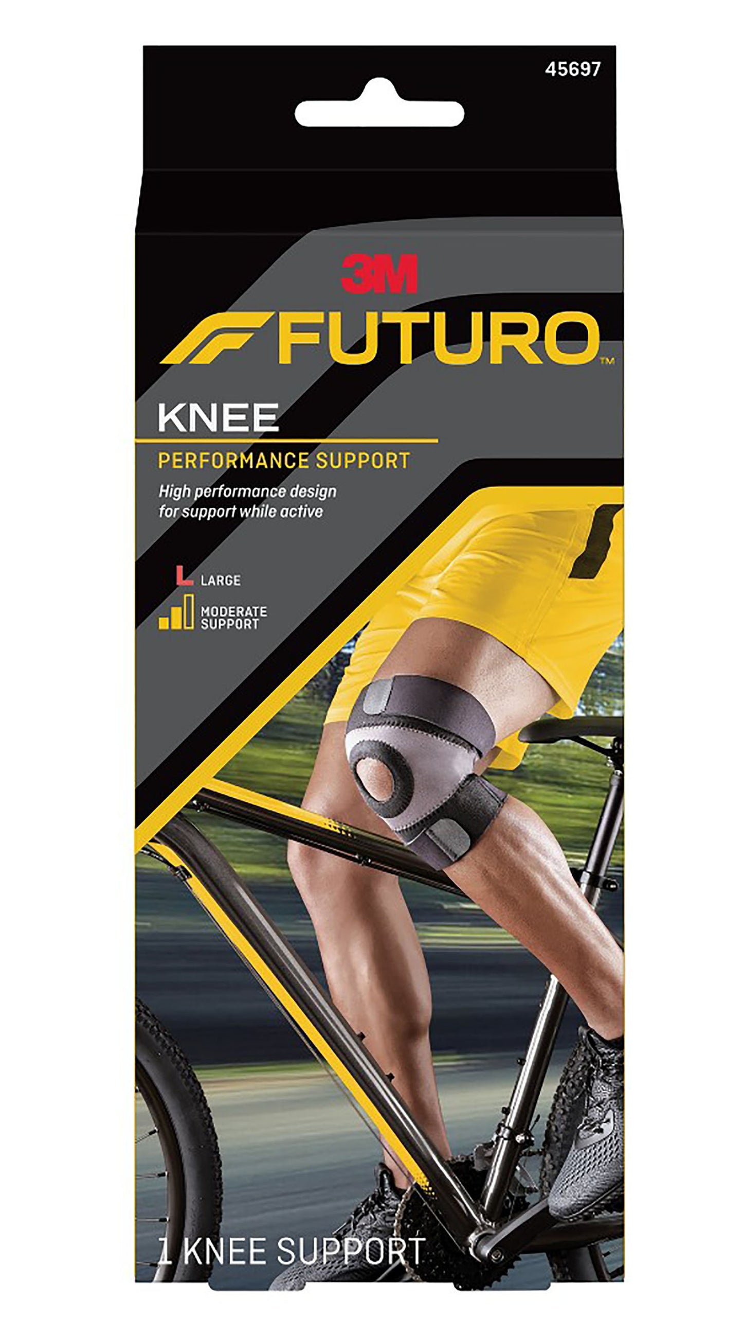 3M™ Futuro™ Sport Moisture Control Knee Brace, Large 12/CASE -45697ENR