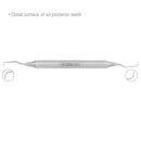 Osung 13/14 Distal Posterior Dental Gracey Curette Rigid -CRGR13-14 - Osung USA