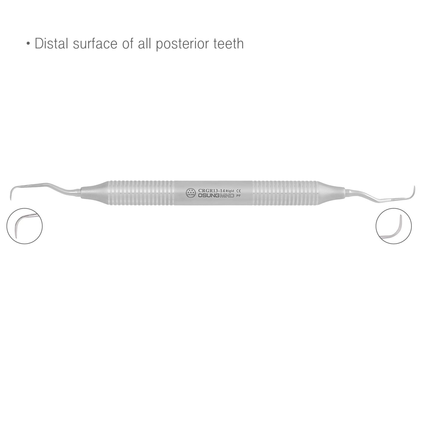 Osung 13/14 Distal Posterior Dental Gracey Curette Rigid -CRGR13-14 - Osung USA