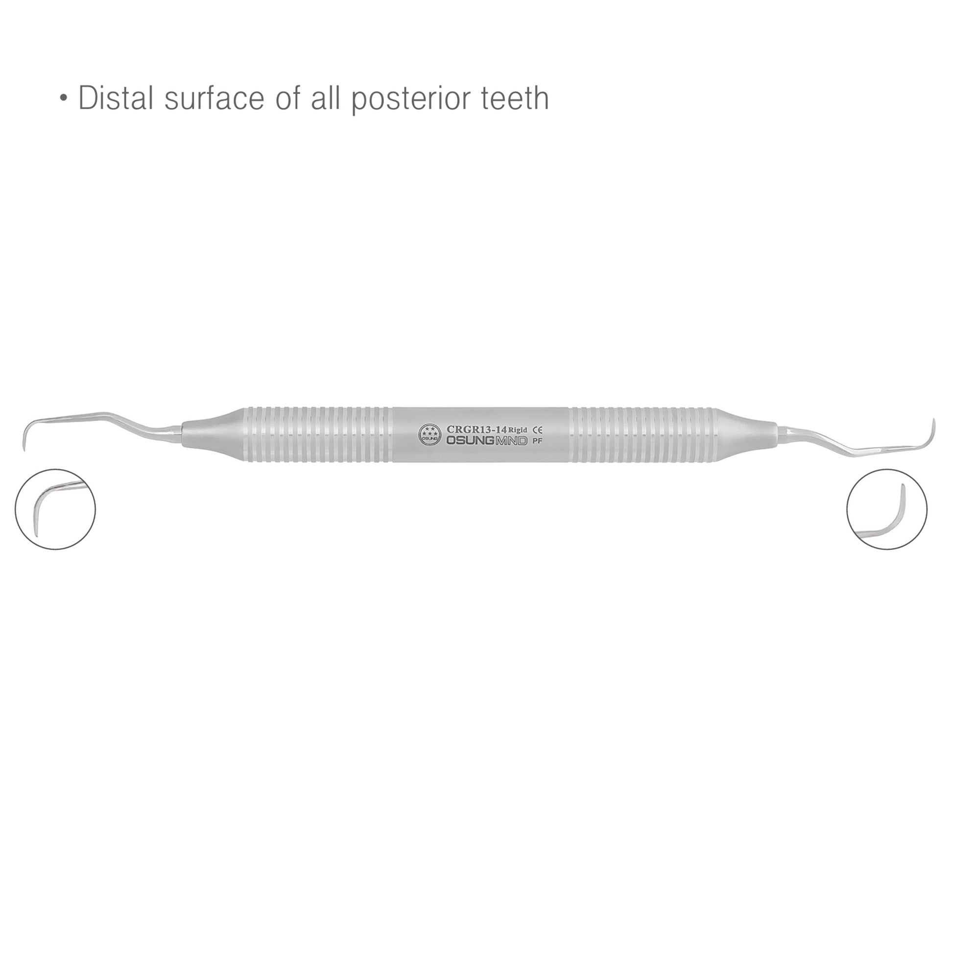 Osung 13/14 Distal Posterior Dental Gracey Curette Rigid -CRGR13-14 - Osung USA