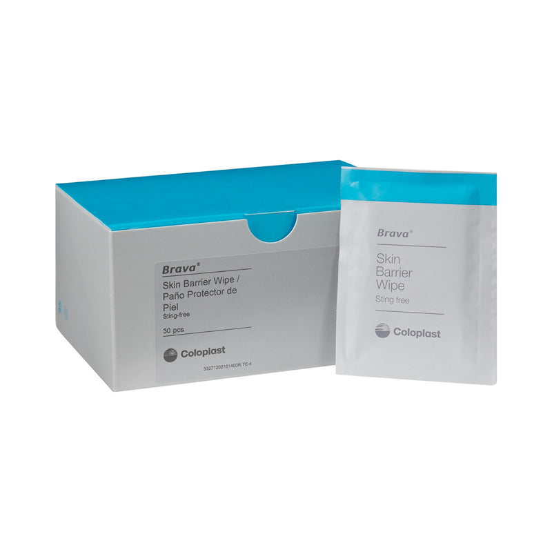 Brava Coloplast Skin Barrier Wipes 30/BOX -120215 - BriteSources