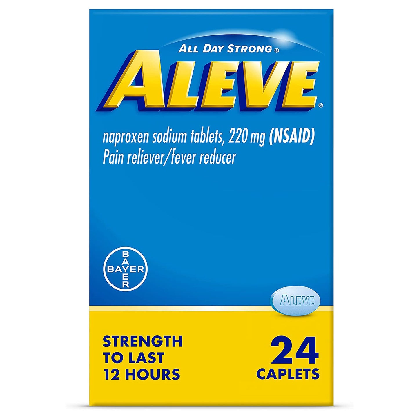 Aleve Naproxen Sodium Pain Relief 1/BOTTLE -00280600024