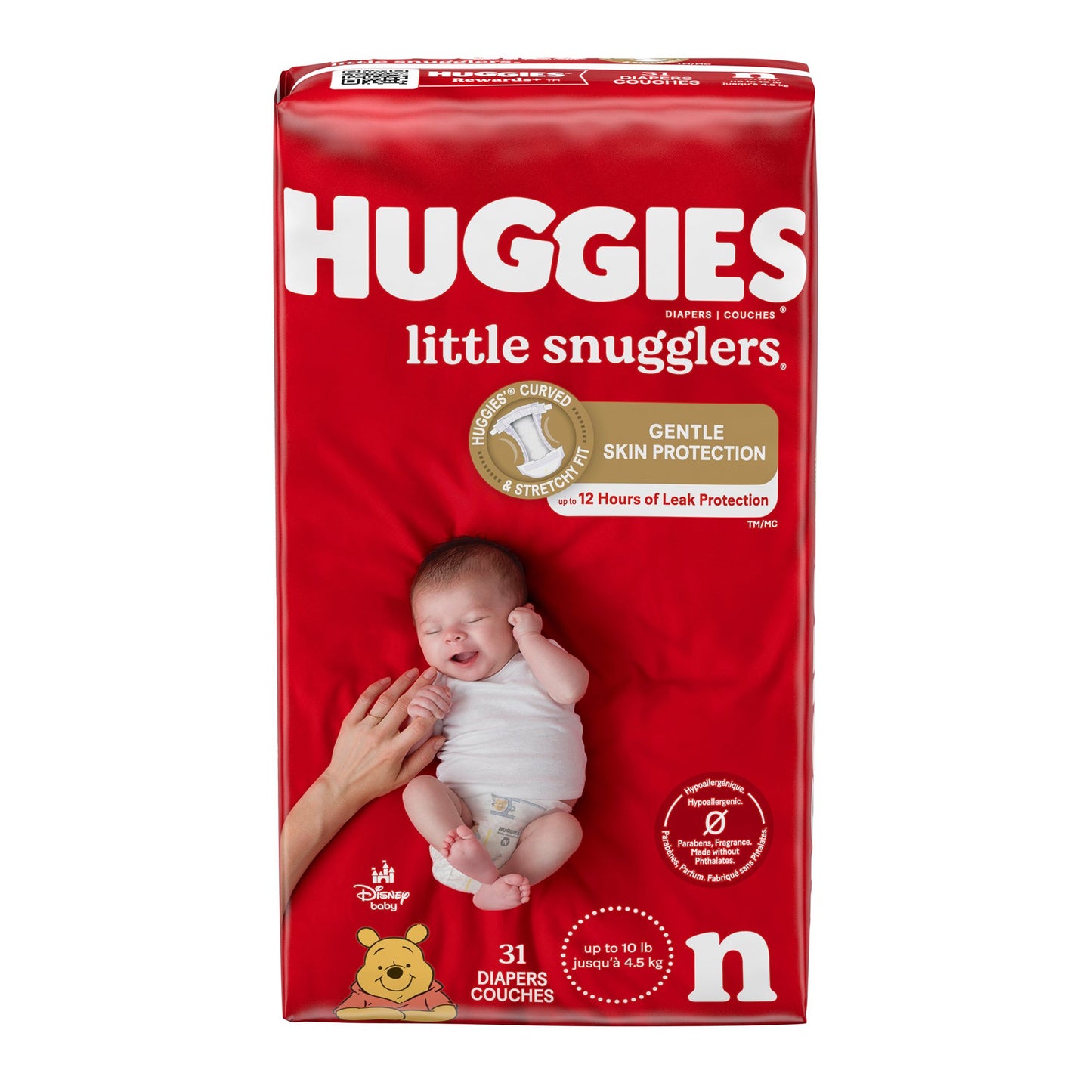 Huggies Little Snugglers Diaper, Newborn