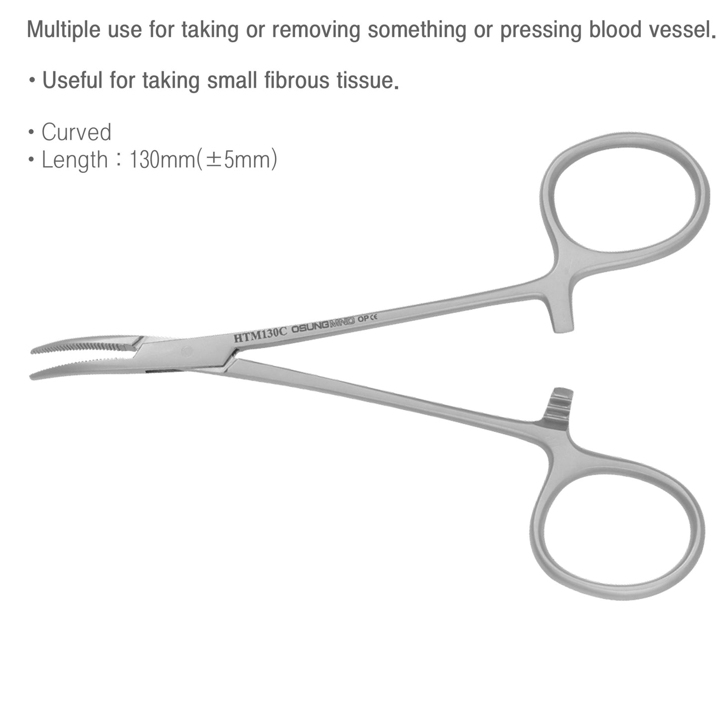 Osung 5" Curved Mosquito Hemostat Premium -HTM130C - Osung USA