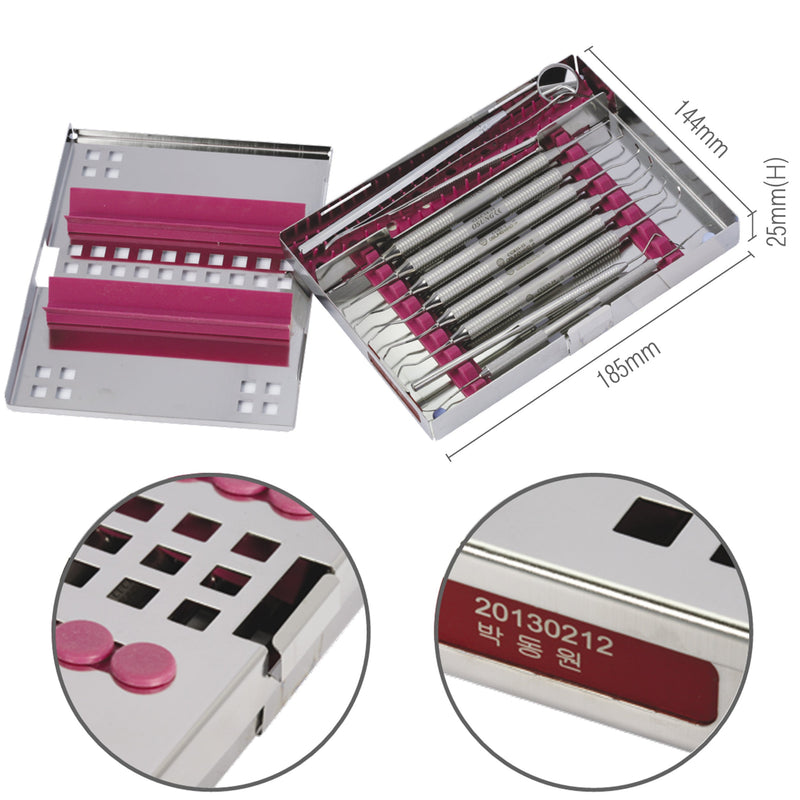 Osung 4.6" x 7.2" Instrument Cassette 10 capacity -EFCCN1 - Osung USA